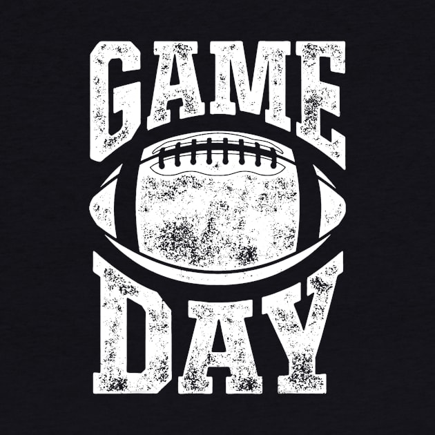 Game Day Football Season Funny Men Women Team Sports Vintage by everetto